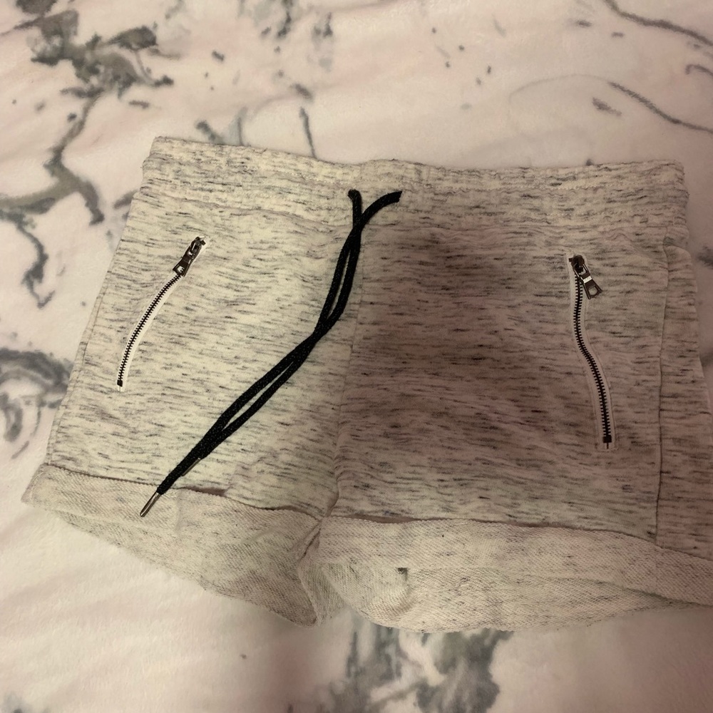 Light gray shorts